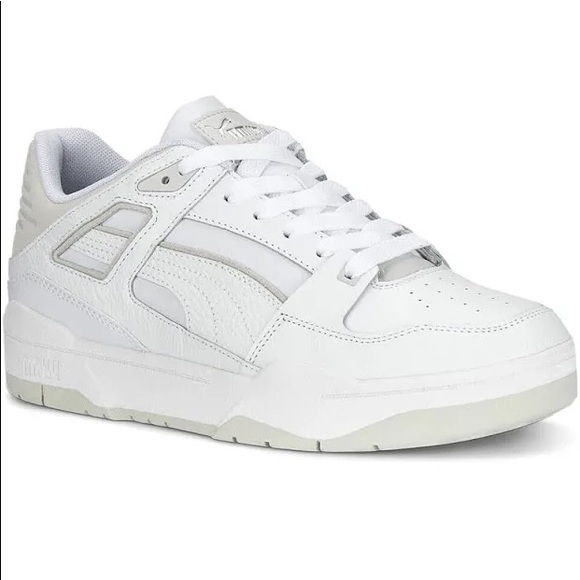 NIB Puma Slipstream Lace Up Mens White Sneakers US 10.5 - Picture 7 of 11